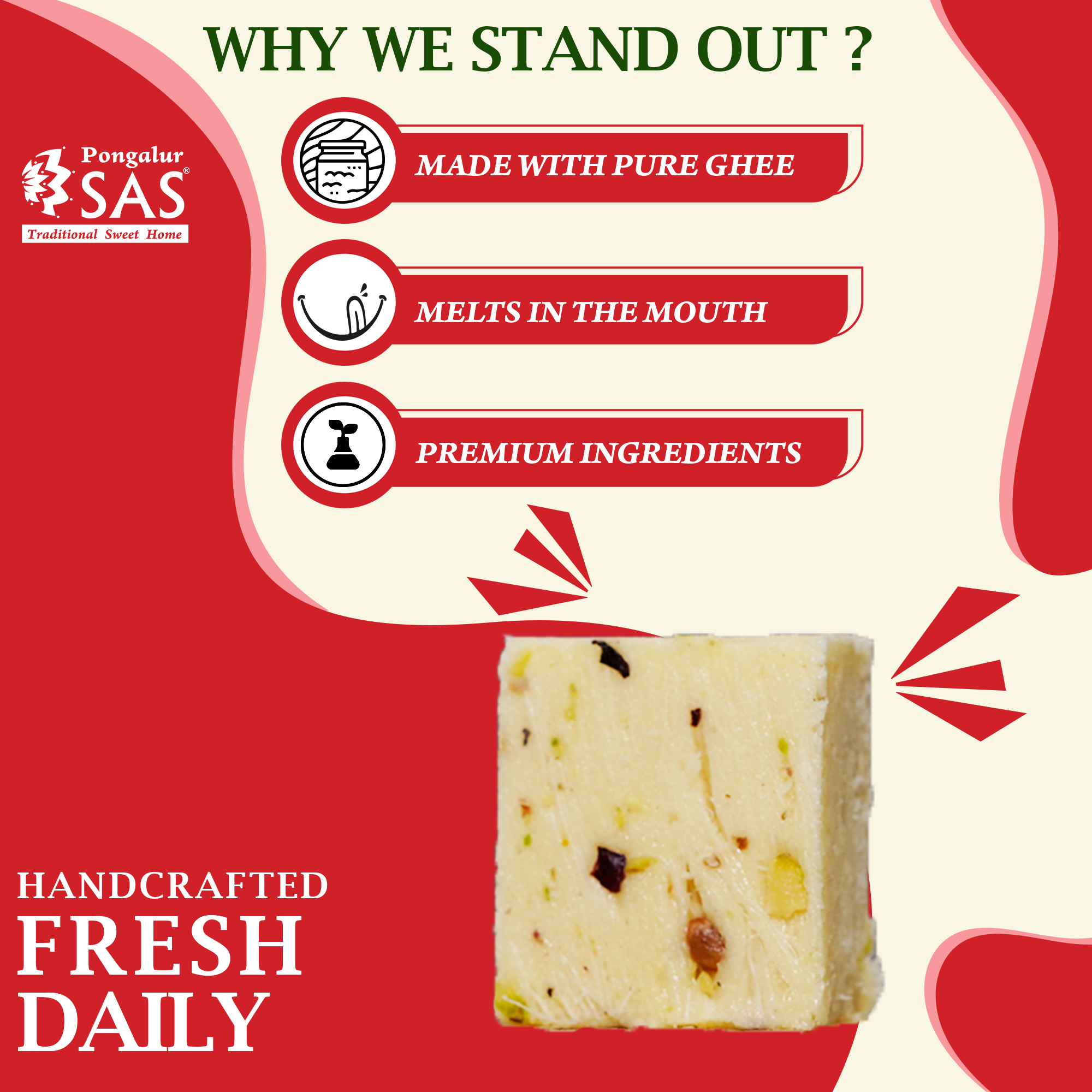 White Soan Papdi - Image 6