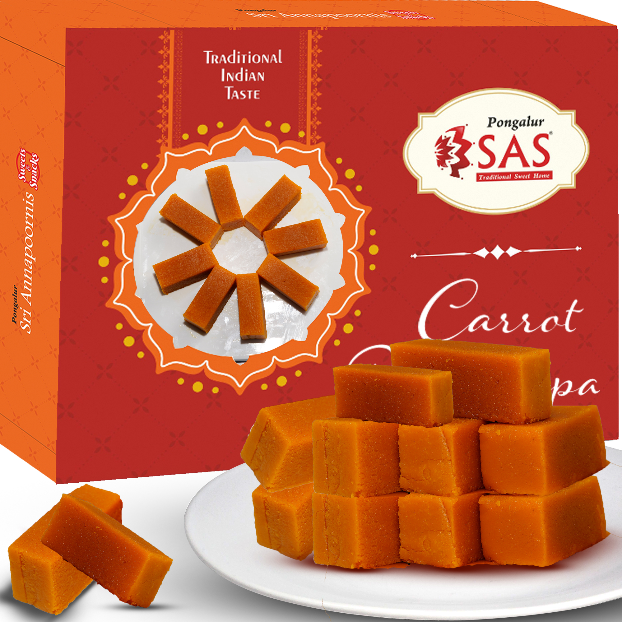 Carrot Mysore Pak - Image 3