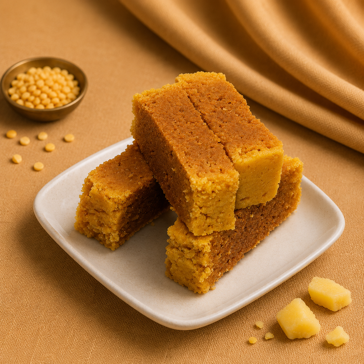 Crispy Mysore Pak