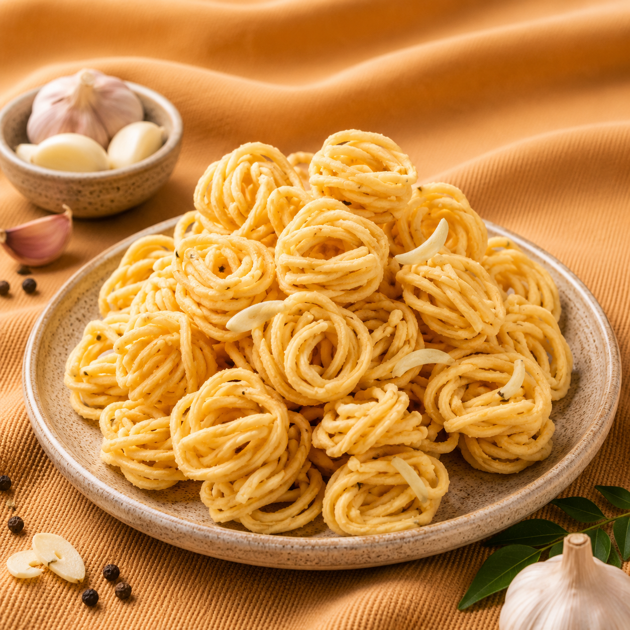 Garlic Murukku