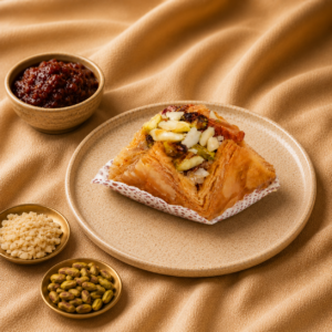 Pyramid baklava