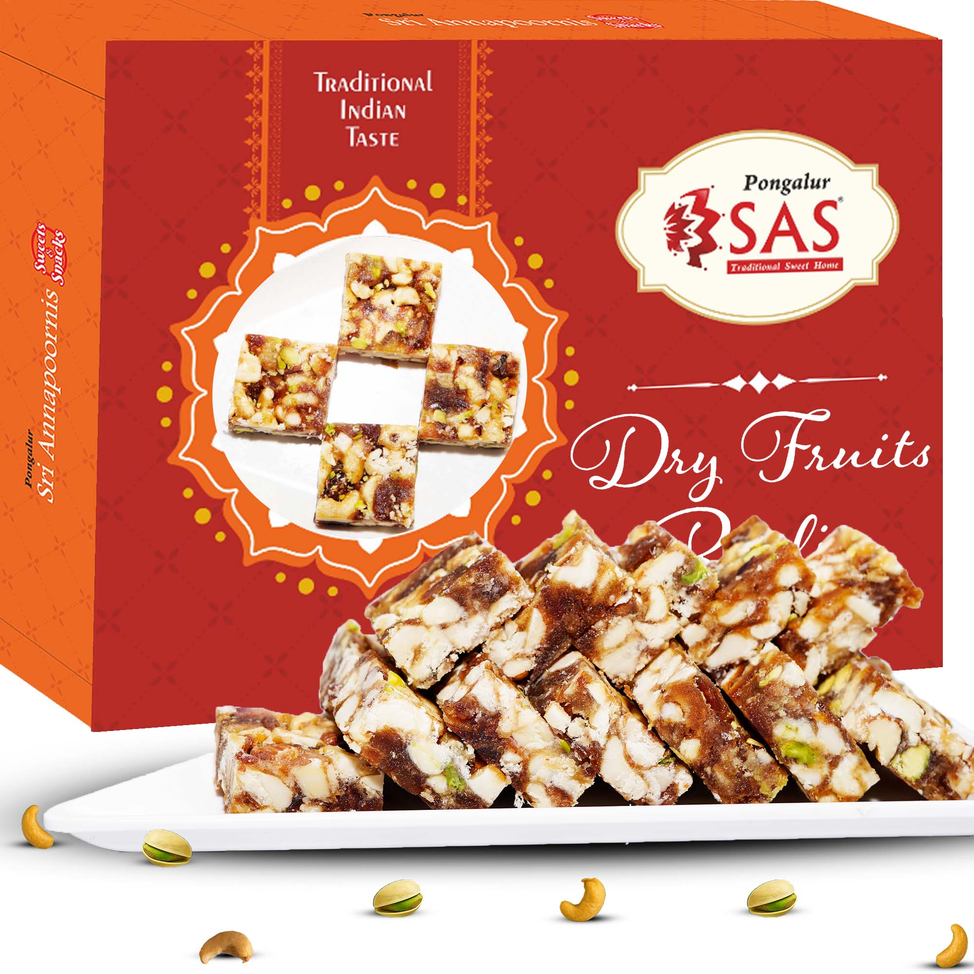 Dry Fruits Burfi - Image 3