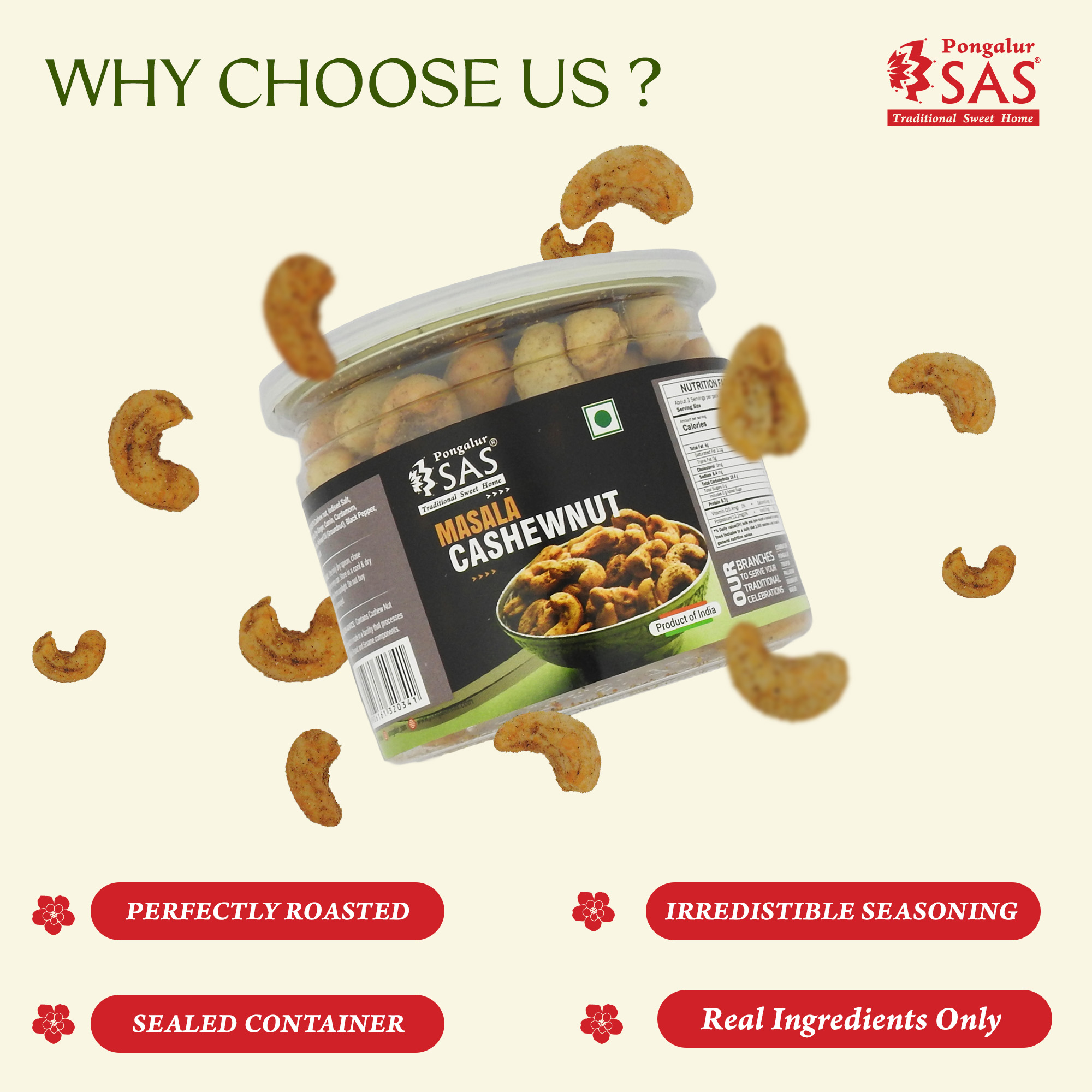 Masala Cashew Nuts - Image 3