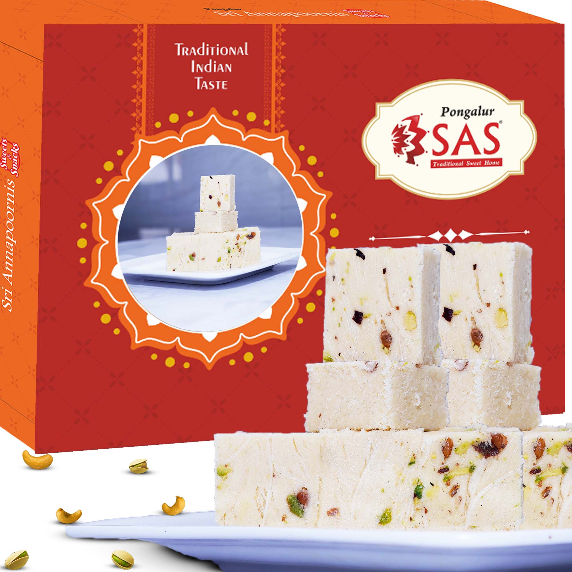 White Soan Papdi - Image 2